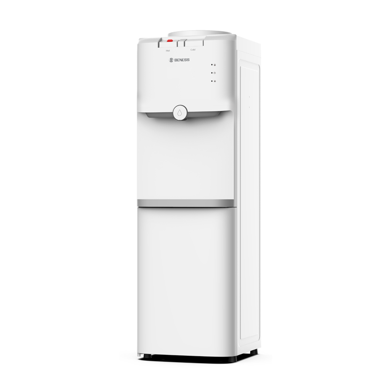 آبسردکن ایستاده بنس مدل BW-S566 سفید یخچال دار
