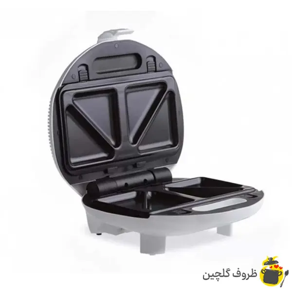 ساندویچ ساز دو خانه پارس خزر مدل  SM850P سفید