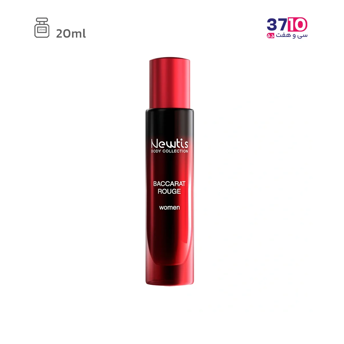 آرایشی عطر جیبی زنانه نیوتیس مدل باکارات رژ 20 میل