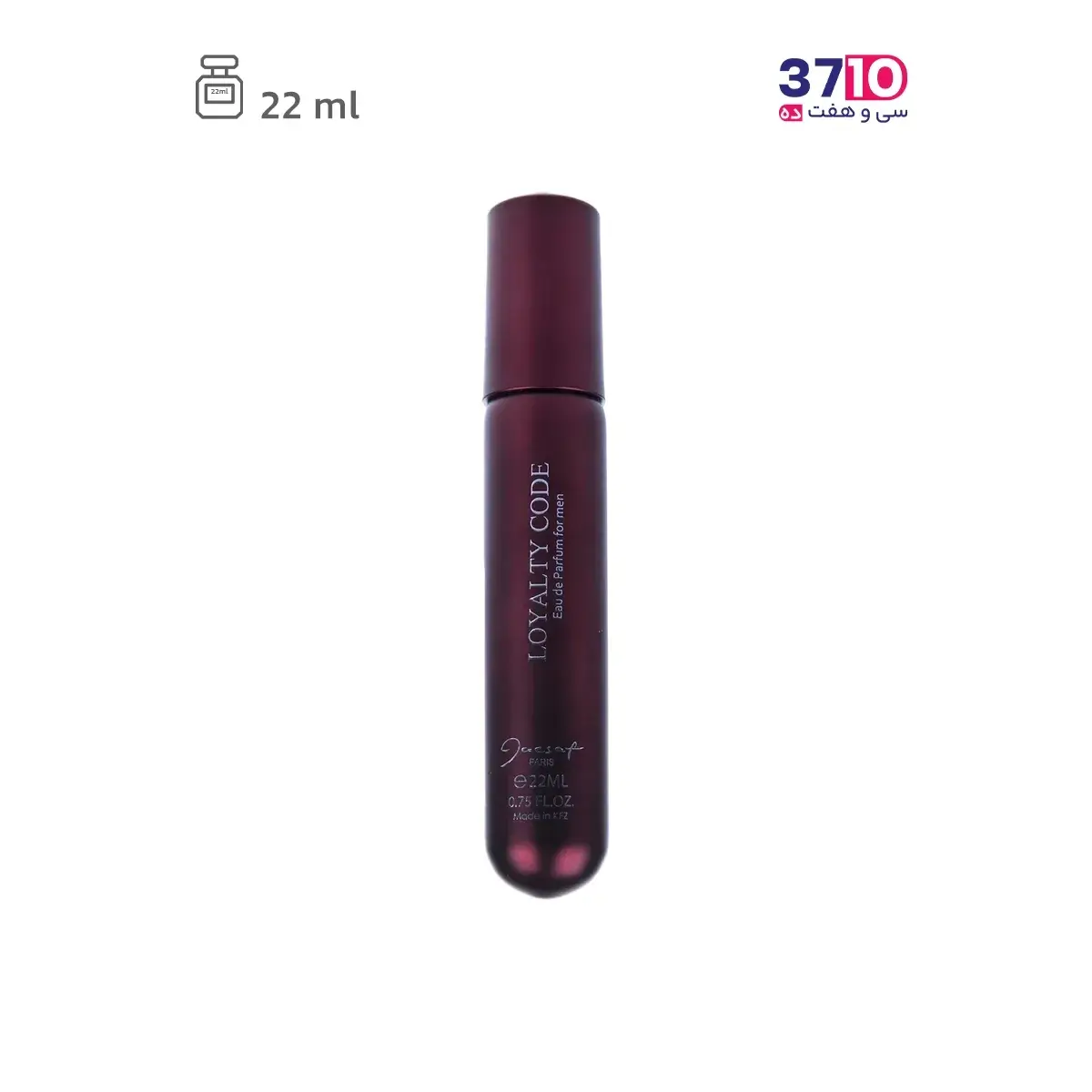 آرایشی عطر جیبی مردانه ژک‌‌ ساف مدل لویالیتی کد 22 میل