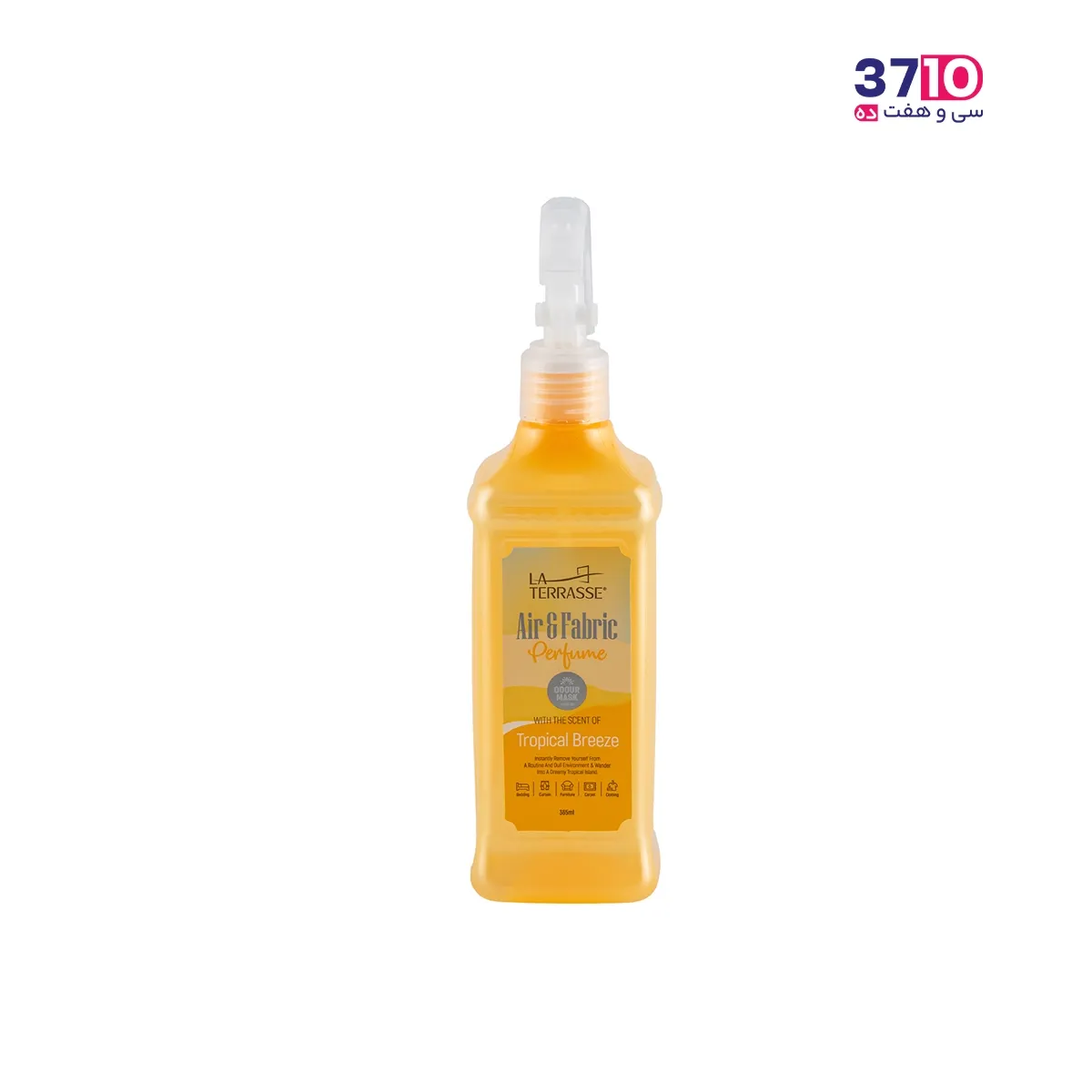 آرایشی خوشبو کننده محیط و پارچه لاتراس مدل Tropcal Breez حجم 365 میل