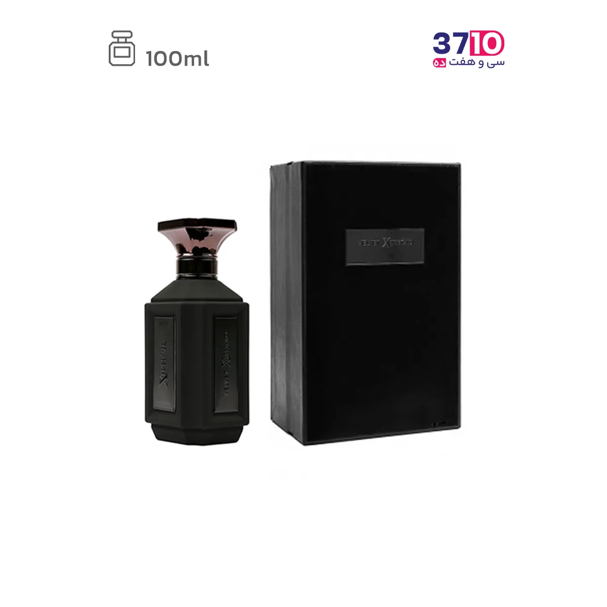 آرایشی ادوپرفیوم مردانه زیفوید Xiphoid مدل ولوت بلک Black Velvet حجم 100 میلی لیتر