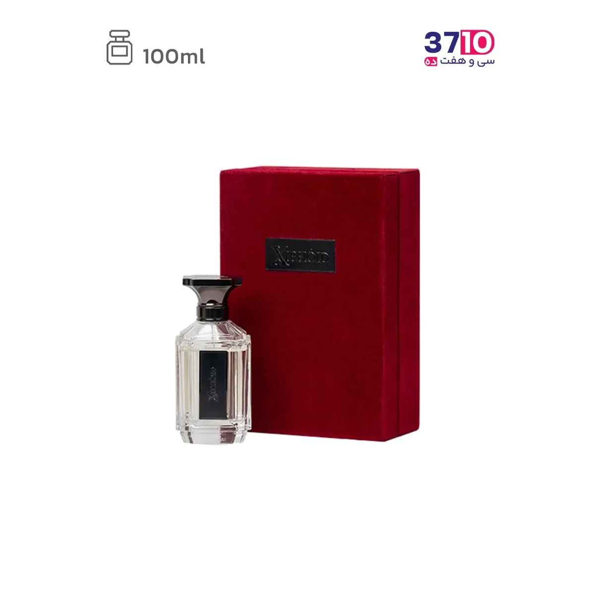آرایشی ادوپرفیوم مردانه زیفوید Xiphoid مدل بلک Black حجم 100 میلی لیتر