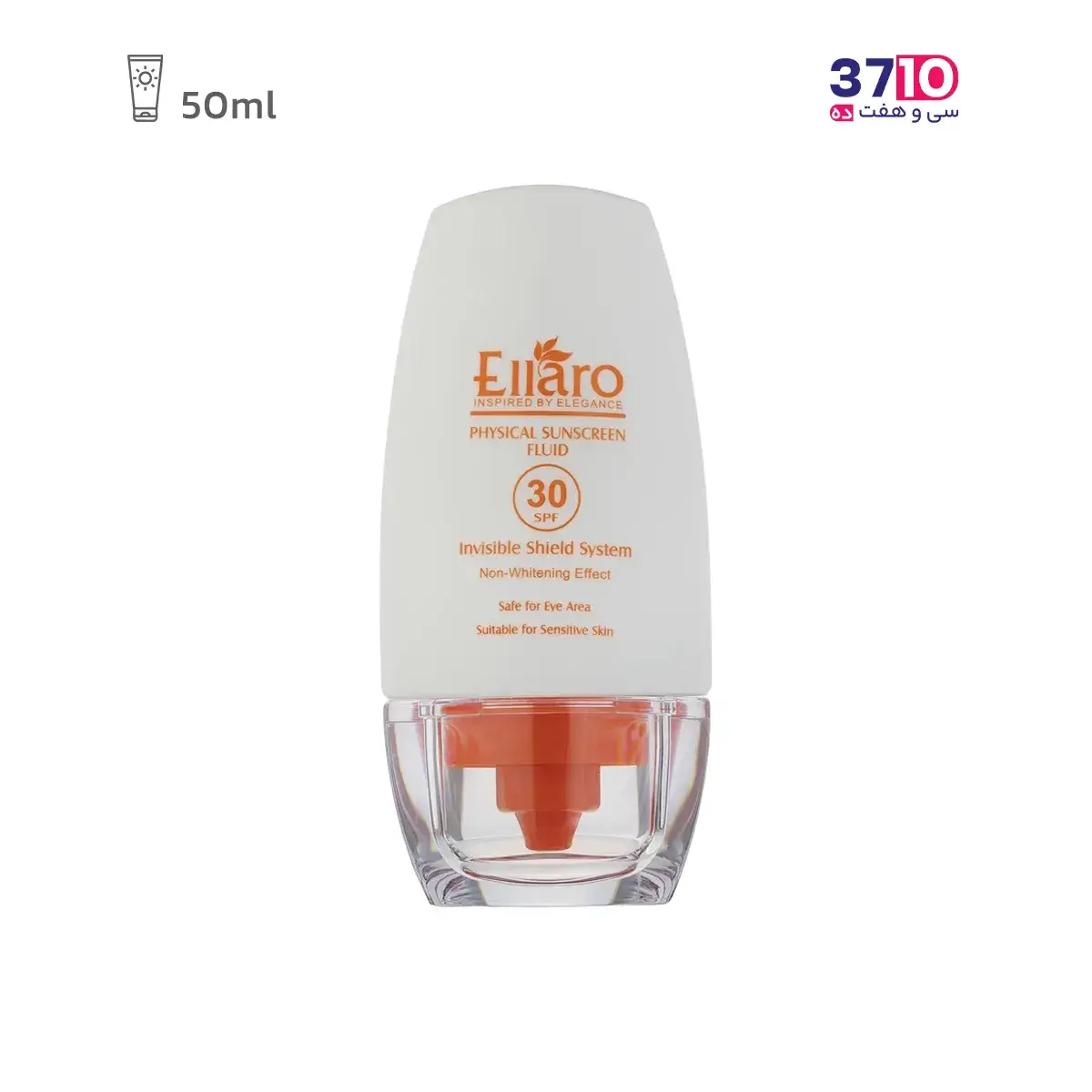 آرایشی فلویید ضد آفتاب فیزیکال الارو SPF30 حجم 50 میلی لیتر
