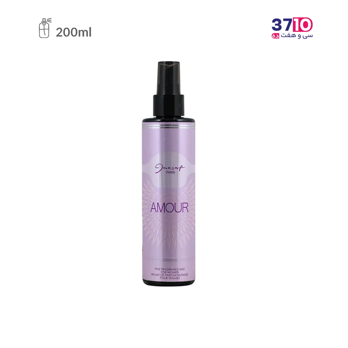 آرایشی بادی اسپلش زنانه ژک ساف مدل آمور 200 میل