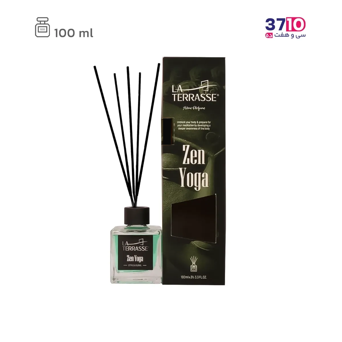 آرایشی عطر خانه لاتراس مدل Zen yoga حجم 100