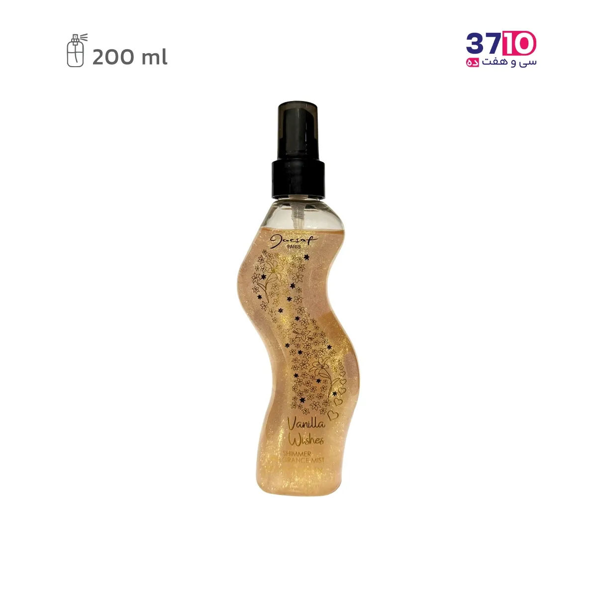 آرایشی بادی اسپلش زنانه ژک ساف مدل شاین وانیلا ویشز 200 میل