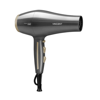 سشوار وینسنت مدل 01/HD7324 مشکی سیلور 2400 وات