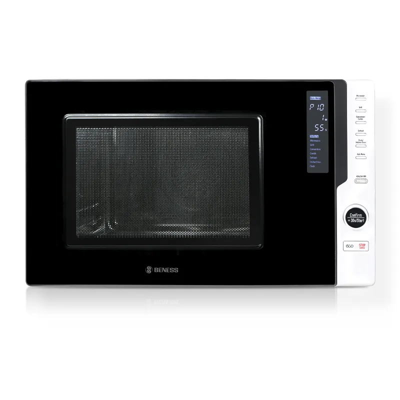 مایکروویو بنس مدل BM-C329 مشکی پنل سفید 32 لیتر