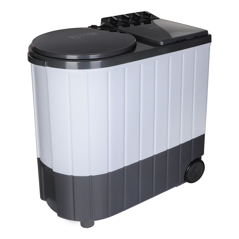 ماشین لباسشویی ریتون دوقلو مدل RWM-1730 ACEPRO هفده کیلویی سفید خاکستری